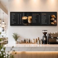 Écran LCD double face étiré de 47,6 pouces, luminosité élevée de 700 nits, signalisation numérique Android 9.0