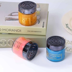 Fragancia para Interiores de Auto en Botella de Vidrio, Aroma Fresco y Ligero de Larga Duración, Bálsamo Sólido con Aroma de Arena Fluida, Desodorante, Aromaterapia - Product Image 2