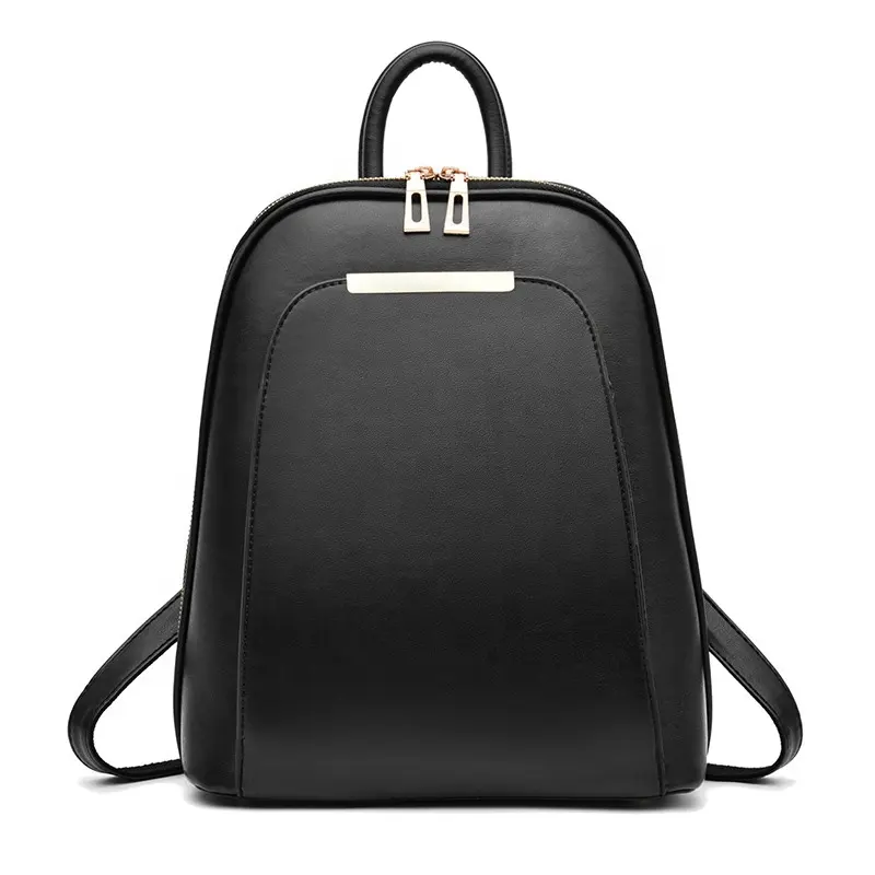 Custom Style PU Leather School Popular Luxury Design Backpack Travel Women Flap Female Vintage Hand Bags