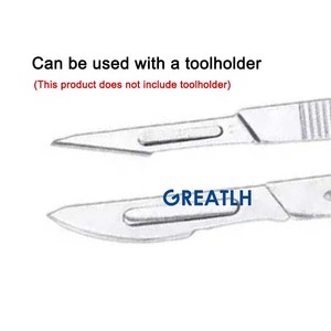 Cuchillas quirúrgicas médicas de acero inoxidable al por mayor, hoja de bisturí quirúrgico - Product Image 4