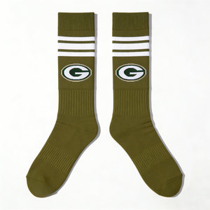 Chaussettes antidérapantes pour le rugby, équipement d'entraînement d'équipe, couleurs d'équipe personnalisées, poignées en silicone, résistantes à l'usure, anti-ampoules - Product Image 3