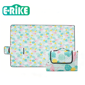 E-RIKE Stock Tapis de pique-nique pliable toutes saisons, lavable, imperméable, léger, personnalisé, pour la plage et le <span class=keywords><strong>camping</strong></span> en famille - Product Image 1