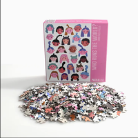 Fabricant de puzzles en papier éducatifs personnalisés OEM/ODM, puzzles DIY avec photos |   501~1000 pièces de puzzle personnalisées en couleur sur mesure