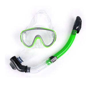 Ensemble de plongée avec masque intégral, tuba sec, anti-buée, en plastique, équipement de natation d'été pour l'extérieur - Product Image 2