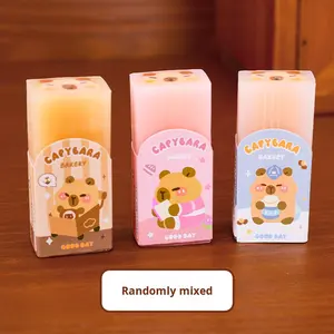 Tẩy gôm hình chuột nước dễ thương hoạt hình dành cho học sinh, văn phòng phẩm, tẩy sạch, kiểu sandwich - Product Image 6