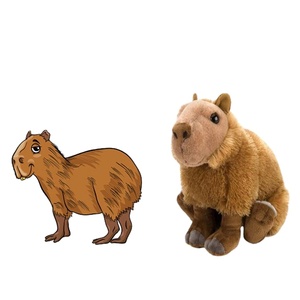 Fabricante de Peluches Personalizados al por Mayor, Bajo Pedido Mínimo, Adorables Peluches de Hámster y Panda, Muñecos de Simulación de Animales, Rellenos de Algodón PP Suave - Product Image 1