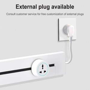 Ổ cắm điện ổ cắm/đa ổ cắm có thể tháo rời với Quá tải bảo vệ USB <span class=keywords><strong>Adapter</strong></span> mỏng bề mặt gắn ổ cắm đường sắt - Product Image 4
