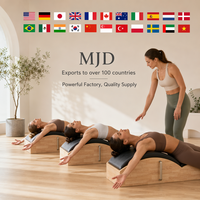 Correcteur de colonne vertébrale en chêne pour Pilates, pour correction de la scoliose, relaxation de la colonne vertébrale et alignement corporel, usage professionnel en salle de sport, écologique, garantie 5 ans
