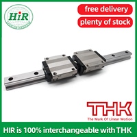 Guide linéaire fabriqué en Chine HSR30C HSR35C HSR45C HSR25A HSR20B pour pièces d'usinage CNC, bloc de roulement linéaire, remplace les guides THK
