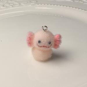 Breloques en peluche animaux : Salamandre, Dinosaure Hexagonal, Axolotl, pour porte-clés, breloques <span class=keywords><strong>de</strong></span> téléphone portable, chaînes <span class=keywords><strong>de</strong></span> sangle, cordons, pendentifs - Product Image 5