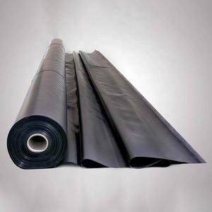 โรงงานผลิตแผ่นรองบ่อ HDPE หนา 1.00 มม. พร้อมใบรับรอง ASTM GRI GM13 แผ่นจีโอเมมเบรนสำหรับงานหนักสำหรับอ่างเก็บน้ำเพื่อการชลประทาน - Product Image 1