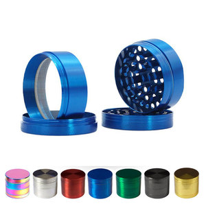 Portable Round Hand-Twist Tobacco Grinder <strong>Tobacconist</strong> Shredder for Lighters and Smoking Accessories - Product Image 2