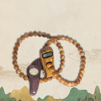 Compteur de Tasbih Musulman, Compteur de Perles Numérique Zikrmatic en Forme d'Anneau de Doigt avec Chapelet, Cadeaux Islamiques pour Mariage et Aïd