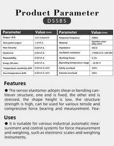 1000kg 2t nền tảng sàn quy mô nhỏ cầu cân hệ thống hợp kim thép Loadcell trọng lượng cảm biến cắt chùm tải di động giá - Product Image 6