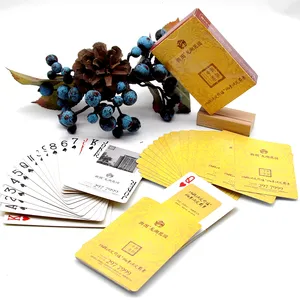 TOP sale custom wholesale playing cards with logo cheap price sale high quality poker