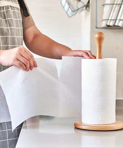 Custom-Printed 3-Ply & 4-Ply Multi-Purpose <b>Kitchen</b> <b>Paper</b> Towel Rolls Virgin Wood Pulp - Product Image 5