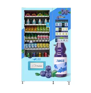 Hot Sales Combo Food Snack Vending Machine With Screen Touch