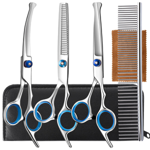 Pet Grooming <b>Scissors</b> <b>Dogs</b> Grooming Tools Stainless Steel <b>Dog</b> Grooming <b>Scissors</b> - Product Image 1