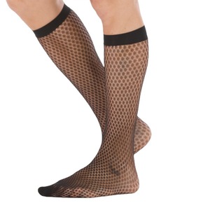 Men Fishnet <b>Socks</b> <b>Black</b> Nylon Mid Calf Anti Snag Quick Drying Regular Casual <b>Socks</b> - Product Image 2