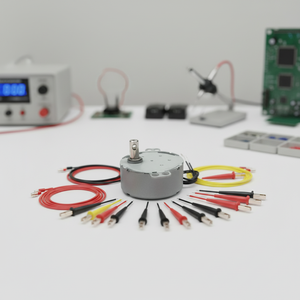 Moteur synchrone à aimant permanent Xin <span class=keywords><strong>Yong</strong></span> <span class=keywords><strong>Wang</strong></span> 2025, nouveau modèle, 2,5-3 tr/min, 4W, monophasé, 50/60Hz, AC24V-220V, montage sur panneau, modèle 49TYZ - Product Image 3