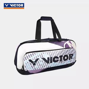 Sac de raquette de badminton durable <span class=keywords><strong>Victor</strong></span> BR9613 en tissu de coton bleu/violet 55L - Product Image 1