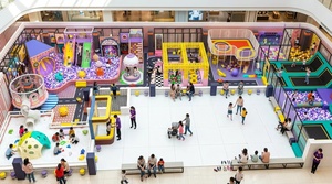 Équipement de terrain de jeux intérieur personnalisé, piscine à balles multi-zones, toboggans, <span class=keywords><strong>trampoline</strong></span>, mur d'escalade, carrousel |   OEM&ODM Commercial Kids FEC - Product Image 2