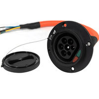 Nouvelle station de recharge pour véhicules électriques Zswinner Type 2, prise IEC 62196, entrée de charge pour voitures électriques, pour remplacement