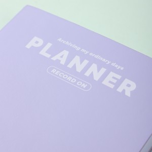 Agenda A5 de imitación de cuero cosida con hilo, impresa, diario, calendario anual, diseño personalizado, regalo para mujer, <span class=keywords><strong>184</strong></span> hojas - Product Image 2