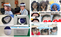 Appareil infrarouge Machine de traitement Led repousse croissance des cheveux chapeau Nir thérapie par la lumière rouge casque pour la perte de cheveux