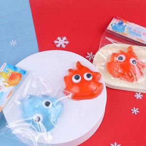 New Cutie 7cm TPR Soft Squishy Toy Portable Stress Relief Gift for Kids Adults Aged 5 <b>7</b> Years Song Ice <b>Fire</b> Elf Relax Time - Product Image 2
