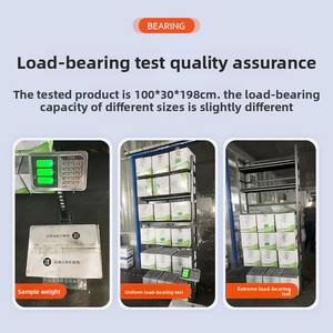 Étagères métalliques légères en acier sans bouchon Supports de stockage en entrepôt industriel Étagères empilables sans bouchon - Product Image 4