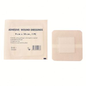 Pansement stérile absorbant pour plaies 6x8cm 10x10cm, pour premiers secours en montagne, logo personnalisé - Product Image 1
