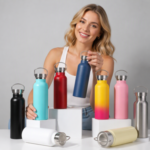 304 Stainless Steel Insulated Sports Water Bottle Portable Cycling Bottle <b>Large</b> Capacity Outdoor <b>Cup</b> - Product Image 4