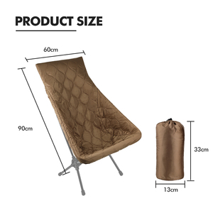 Silla de Camping Plegable Portátil de Respaldo Alto, Moderna, Ecológica, para Invierno, Personalizable, Venta al Por Mayor - Product Image 4