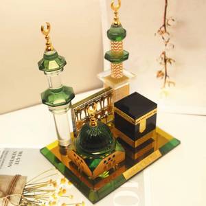 Suministros para Ramadán, Adornos Decorativos de Cristal, Celebraciones Islámicas Musulmanas - Fiesta de Eid Mubarak Kareem - Product Image 4