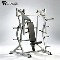Vente directe d'usine d'équipements de gym : Banc de musculation isolaux Rosen Fitness pour exercices de pectoraux en salle de sport
