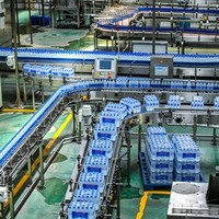 Équipement d'embouteillage d'eau minérale entièrement automatique 12000 BPH, ligne complète d'emballage d'eau de A à Z avec certification CE ISO pour le remplissage de bouteilles d'eau