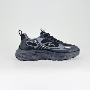 Новые стильные женские кожаные туфли с удобной резиновой подошвой, износостойкие модные кроссовки-носки на все сезоны - Product Image 1