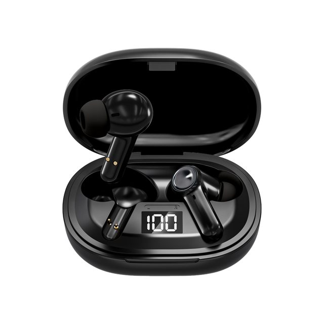 High Quality Sansheng S210 TWS Earbuds In-Ear True Wireless Earphones Hi-Fi Stereo with LED Digital Battery Display Wholesale