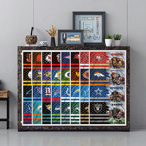 NAICHI Bandiera 32 Squadre Washington Redskins 3x5 Ft in Poliestere Stile Flying Stampata Digitalmente Impermeabile Portatile per Interni/Esterni 2 Bandiere - Product Image 2