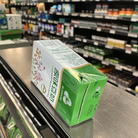 Boîte d'emballage aseptique mince de carton de papier de brique de boisson de 250B dossiers de 250ML-1000ML pour des boissons d'énergie de thé de jus de lait (personnalisable)
