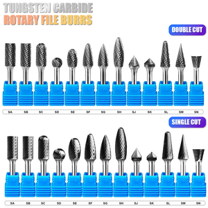 SUPAL Single Double Cut Carburo Rotary Burr Bit Grabado Herramienta <span class=keywords><strong>de</strong></span> molienda para Metal Mármol <span class=keywords><strong>Jade</strong></span> ODM Archivos <span class=keywords><strong>de</strong></span> corte personalizables - Product Image 3