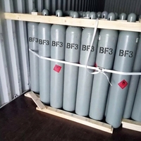 Gas BF3 de Alta Pureza en Botellas de 8L, 10L, 13.4L, 15L, 25L, 38L, 40L, 43.3L, 45L, 47L y 50L