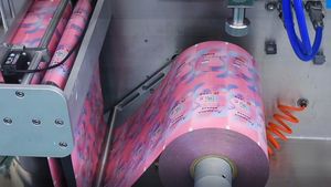 Machine d'emballage de jus de <span class=keywords><strong>Capri</strong></span> <span class=keywords><strong>Sun</strong></span> certifiée CE Machine d'emballage de sac debout de film de rouleau de DS-140S et de poche de Doypack - Product Image 2