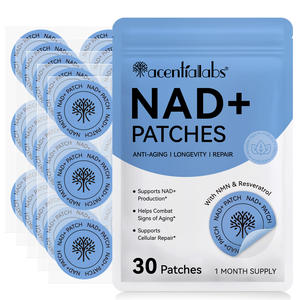 Acentiallabs Super Promo 30 Patchs Transdermiques NAD+ Compléments de Santé Premium Patchs NAD Plus <span class=keywords><strong>Anti</strong></span>-Âge pour Hommes et Femmes - Product Image 1