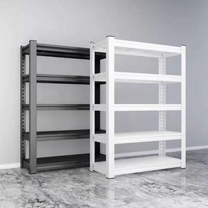 رفوف فولاذية قابلة للتعديل، رف معدني بدون براغي، للاستخدام في تخزين البضائع، رفوف معدنية قابلة للتكديس - Product Image 4