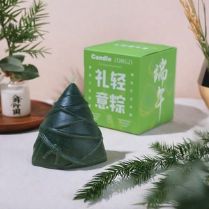 เทียนหอมกลิ่นมูซงจื่อเหนือ ทำจากขี้ผึ้งผสม งานหล่อขึ้นรูปด้วยมือ ของตกแต่งเทศกาลเรือมังกร ของขวัญ - Product Image 2