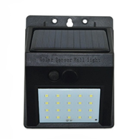 Lampu Tenaga Surya LED Murah Sensor Gerak PIR Lampu Tenaga Surya Luar Ruangan Lampu Dinding Tahan Air Lampu Jalan Taman Halaman Bercahaya