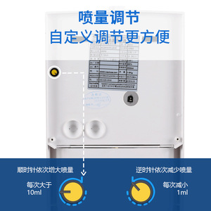 Intelligent Sensor Hand Sanitizer 2000ml Automatic Alcohol Spray Wall Mounted Hands Free Dispenser - Product Image 4