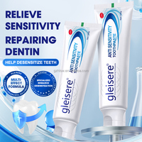 Vente en gros de dentifrice blanchissant Gleisere 10 de 100 g, rafraîchit l'haleine, nettoyage en profondeur, soin buccal, dentifrice